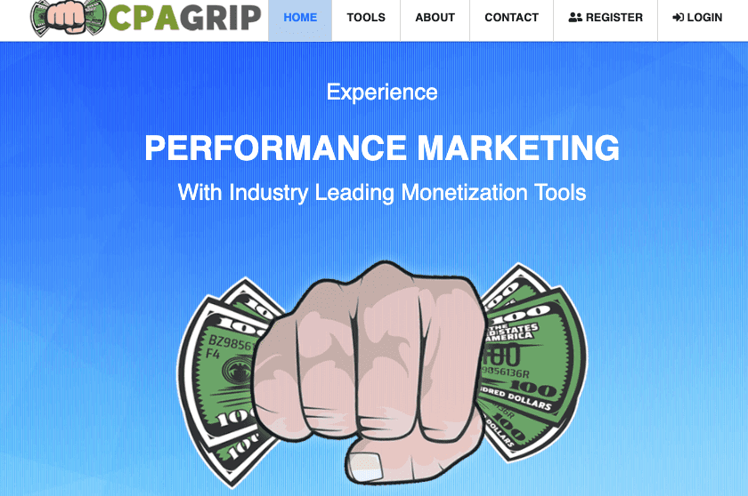 CPAGrip for CPA Marketing Offers