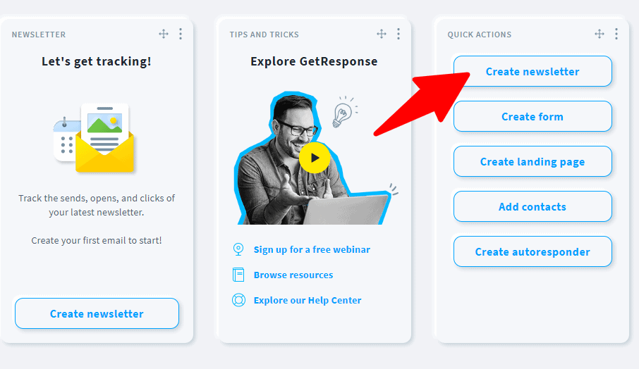 GetResponse Email Newsletters