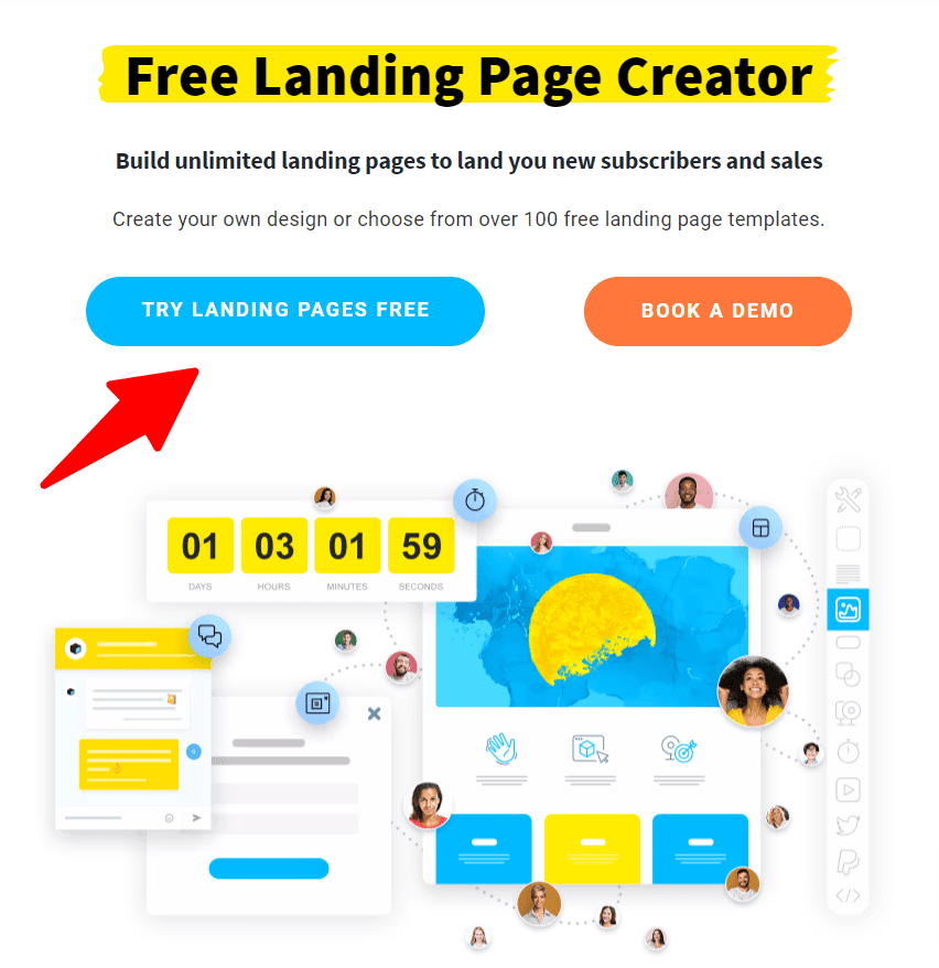 Free Landing Page Creator