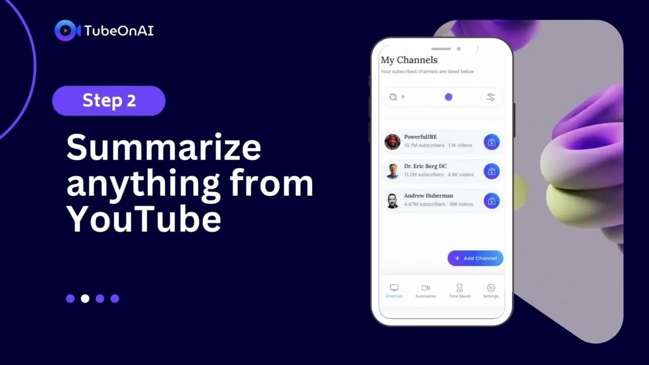 TubeOnAI - Generative Artificial Intelligence Tools