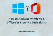 How to Activate Windows & Office for Free