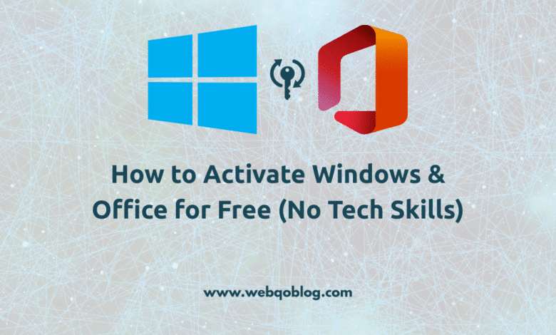 How to Activate Windows & Office for Free (No Tech Skills) 1 How to Activate Windows & Office for Free